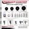 Service Caster 5 Inch Soft Rubber Swivel 34 Inch Threaded Stem Caster Set 2 Total Lock Brakes SCC-TSTTL20S514-SRS-34212-2-S-2 - alternate 4